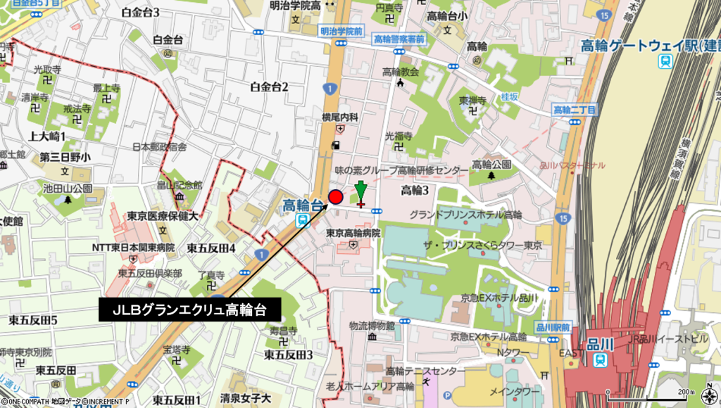 ＪＬＢグランエクリュ高輪台