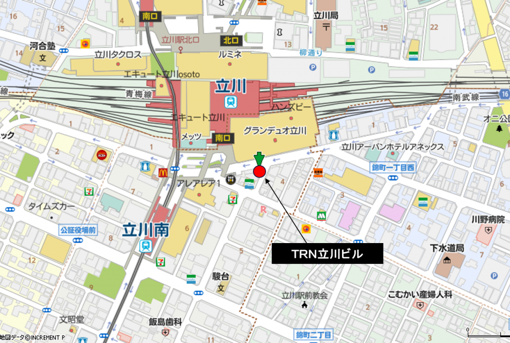 立川駅南口　ＴＲＮ立川ビル