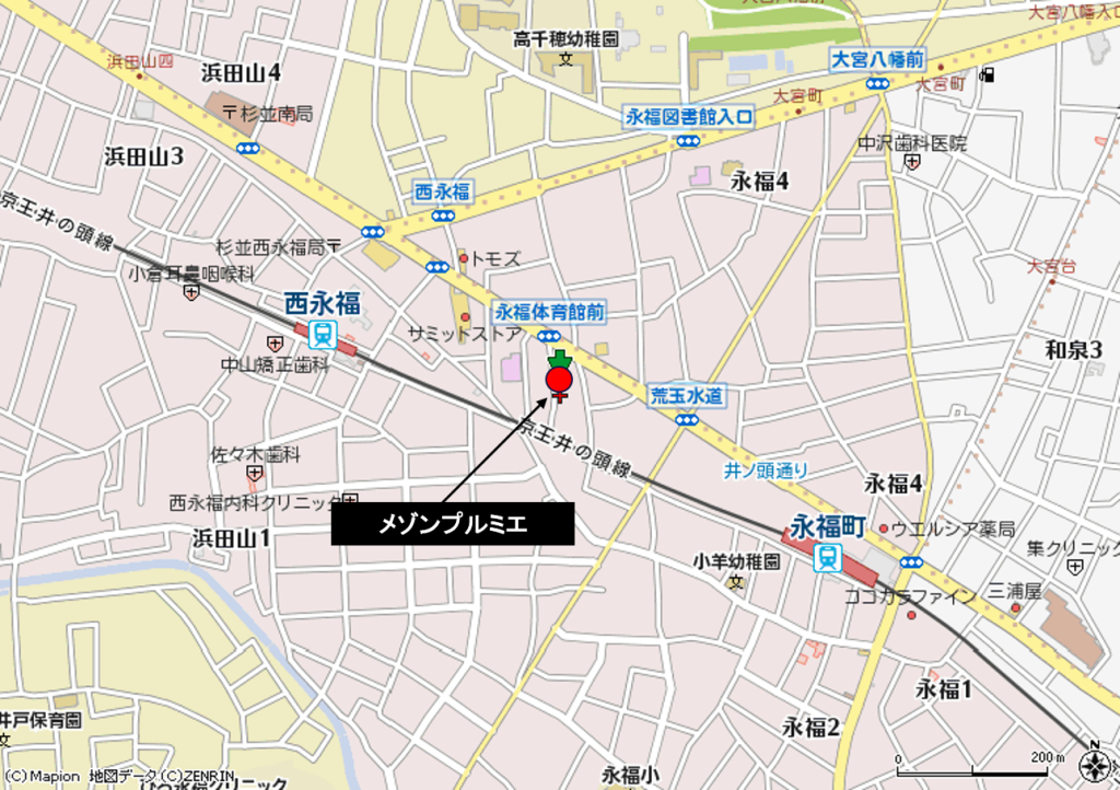 西永福　メゾンプルミエ