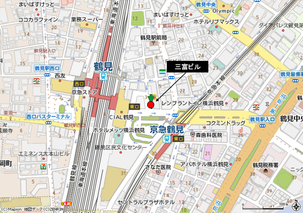 鶴見駅前　三富ビル