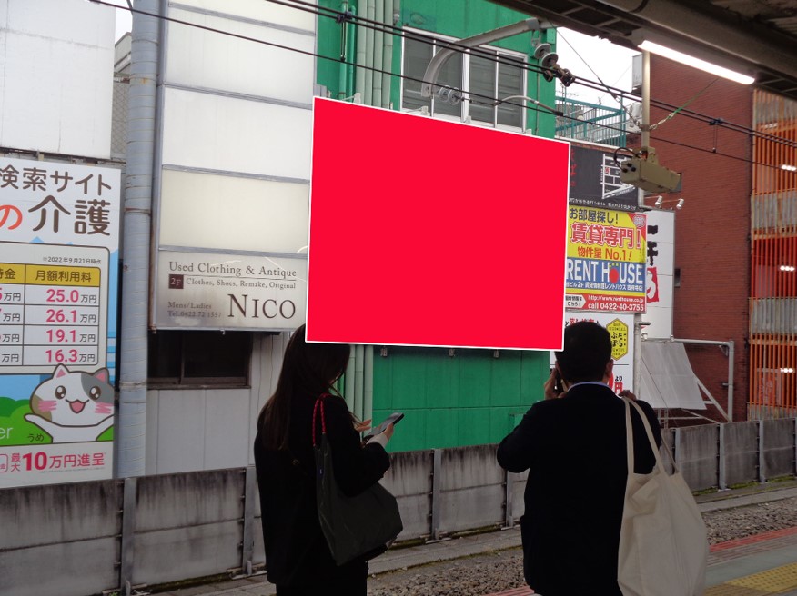 吉祥寺駅ホーム前　ＳＫビル