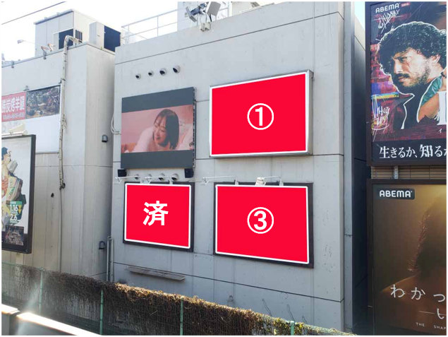 新大久保駅ホーム前　フレスカビル