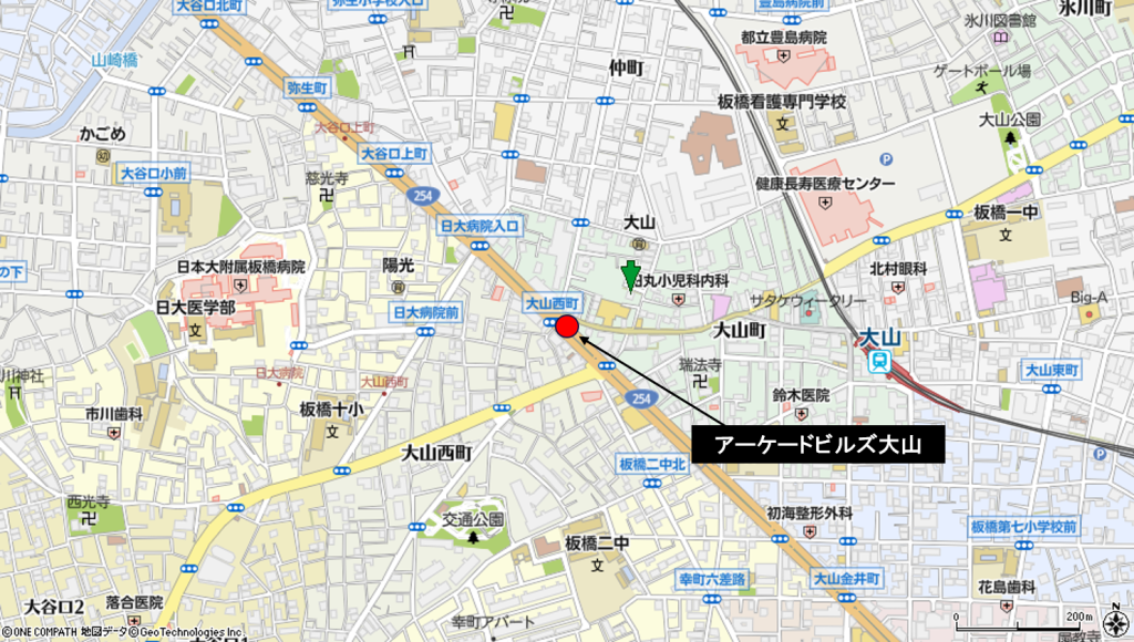 大山アーケードビルズ