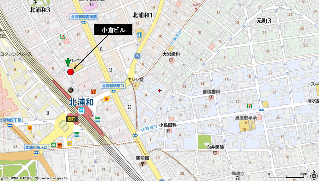 北浦和駅前　小倉ビル