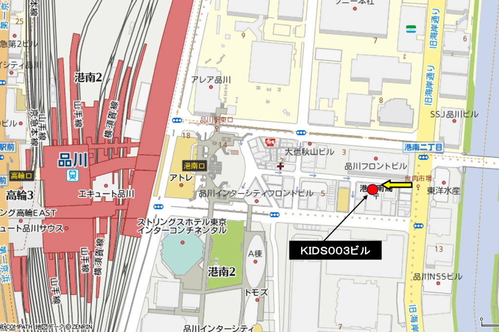 品川駅港南口　ＫＩＤＳ００３ビル